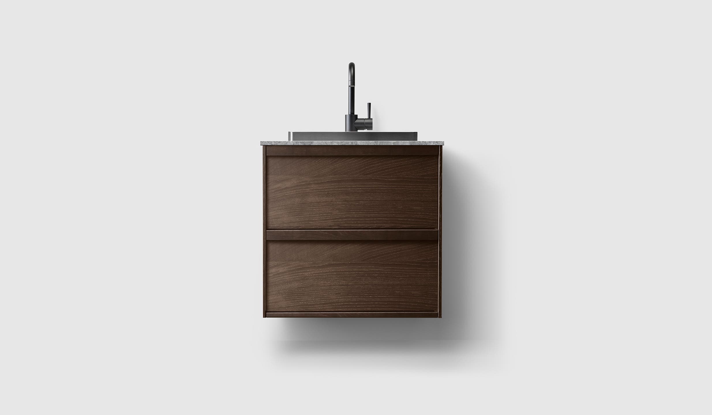 H2/60 - Smoked Oak Wood - AGH/Black Chrome