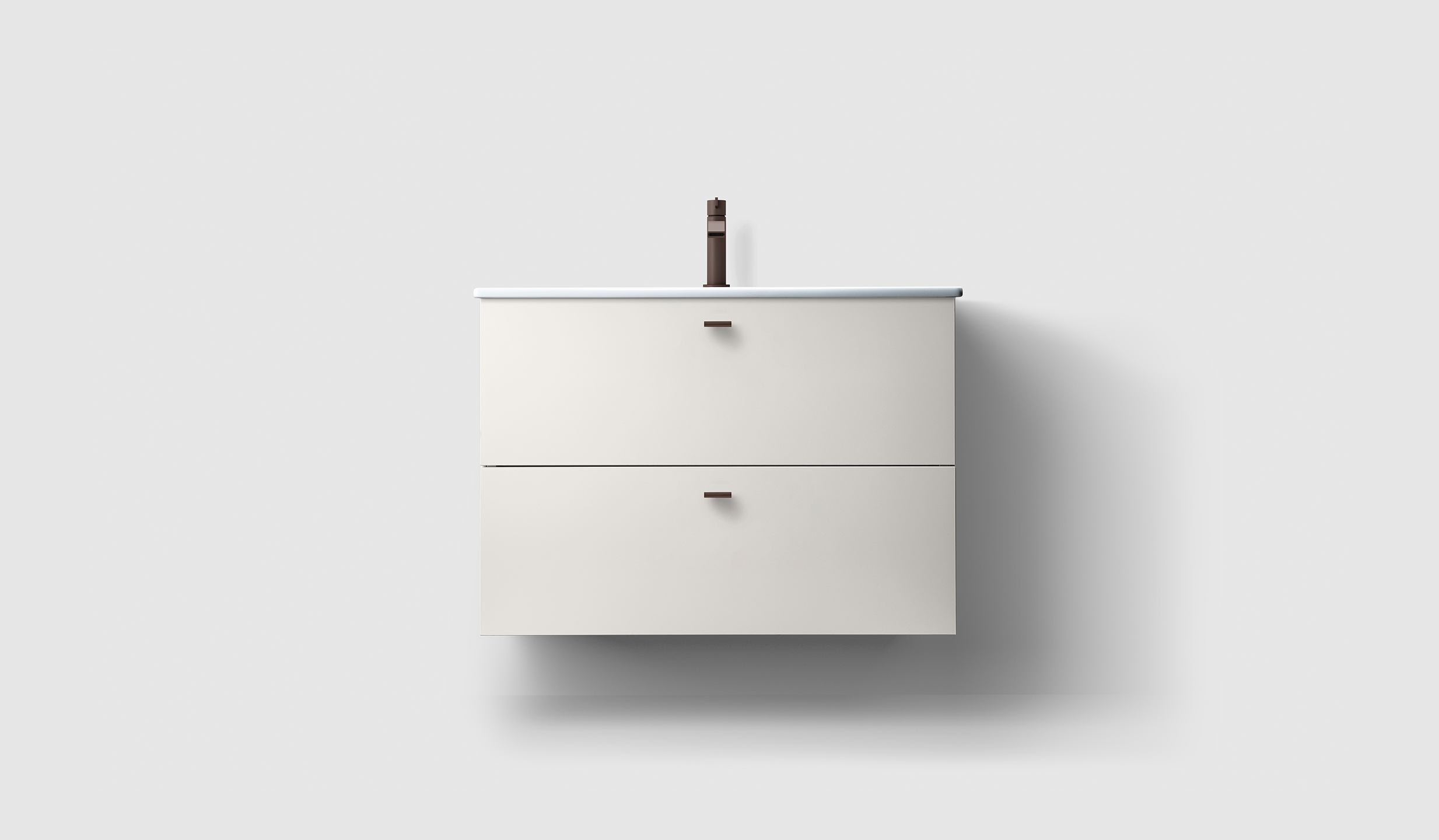 H3/80S - White - Porcelain - A2.04 Bronze