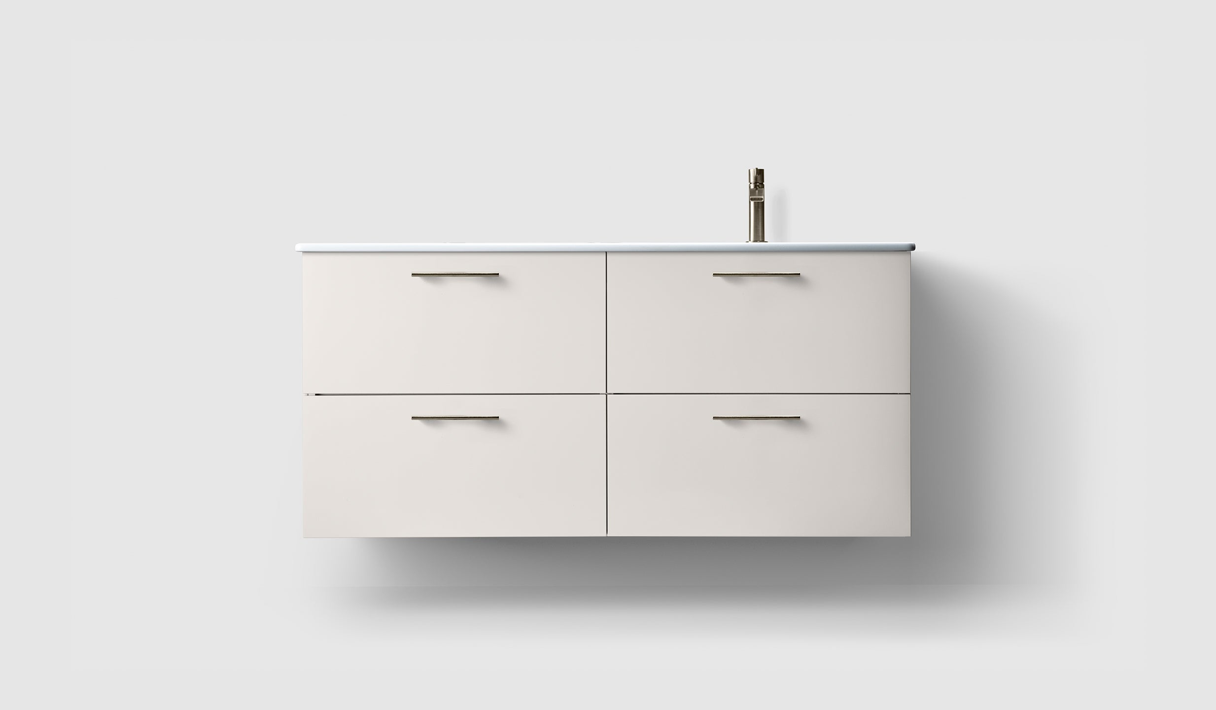 H3/120 - White - Porcelain R - A2.05 Brushed Nickel