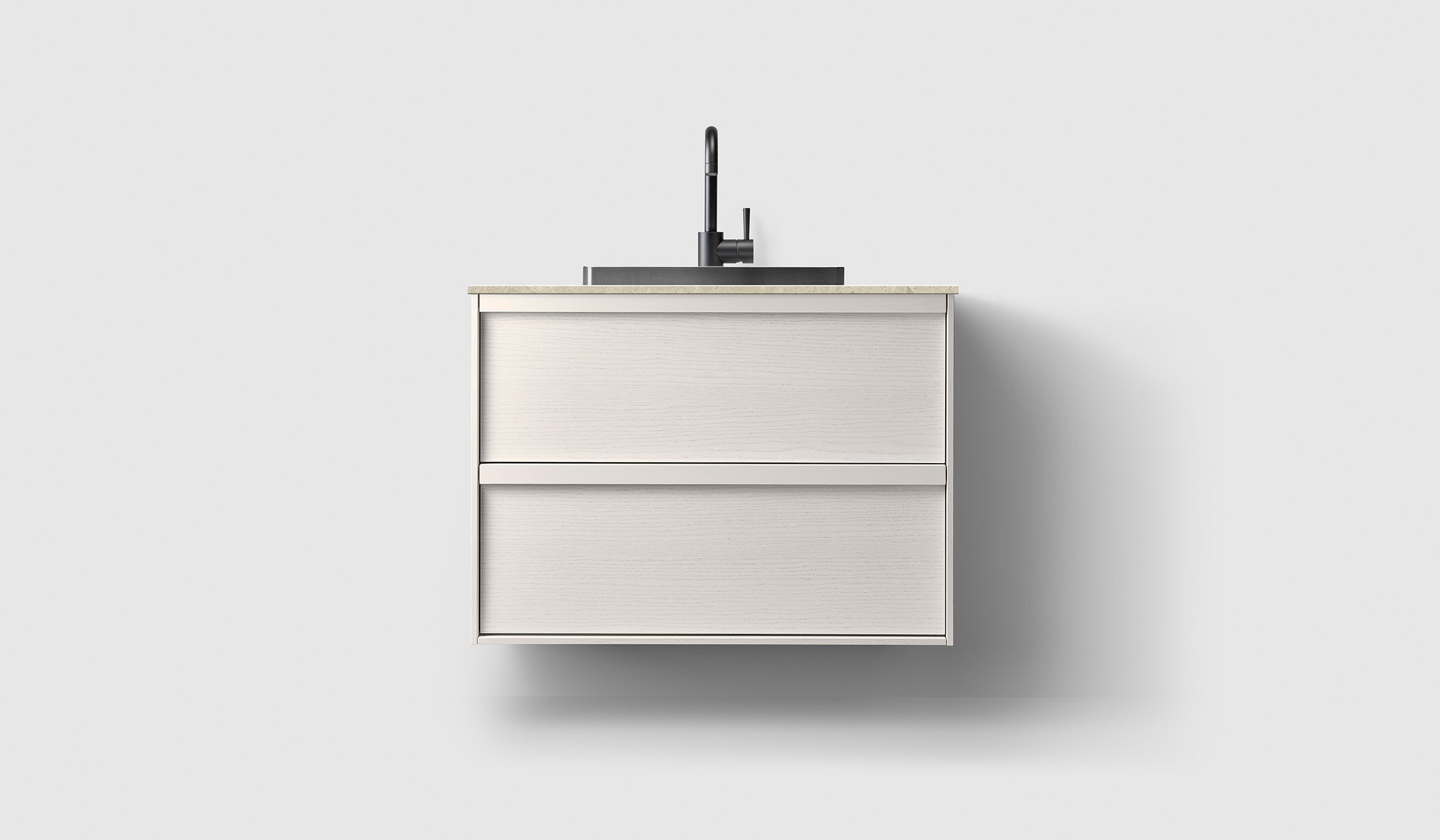 H2/80 - White Wood - AO/Black Chrome