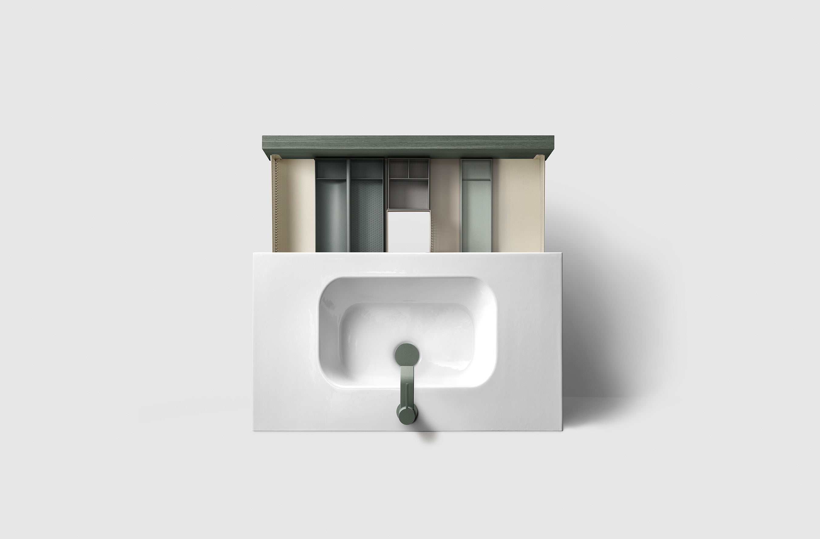 Toniton H2/80 - Ash Green - Porcelain