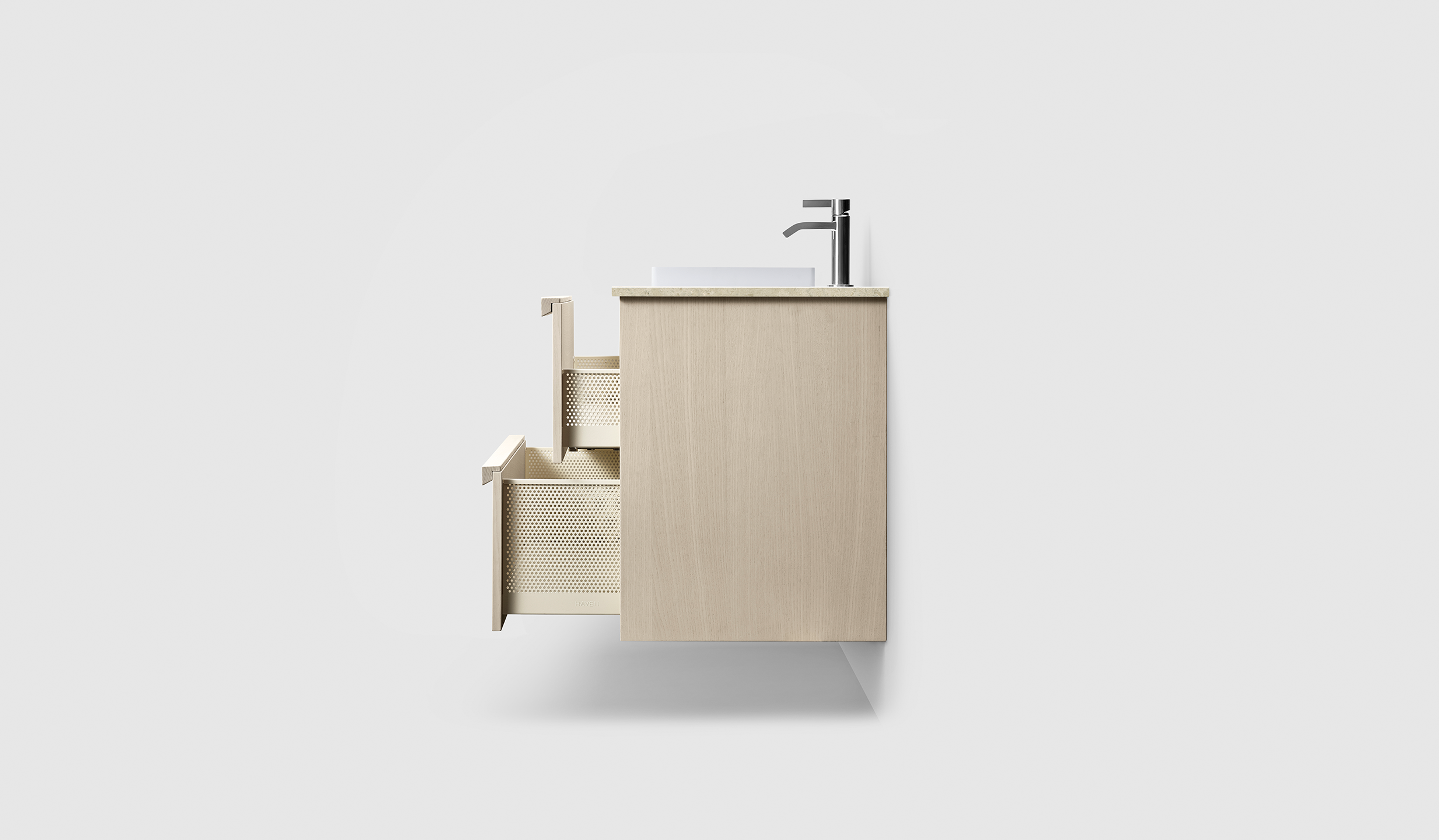 H2/100 - Light Ash Wood - KL/White S