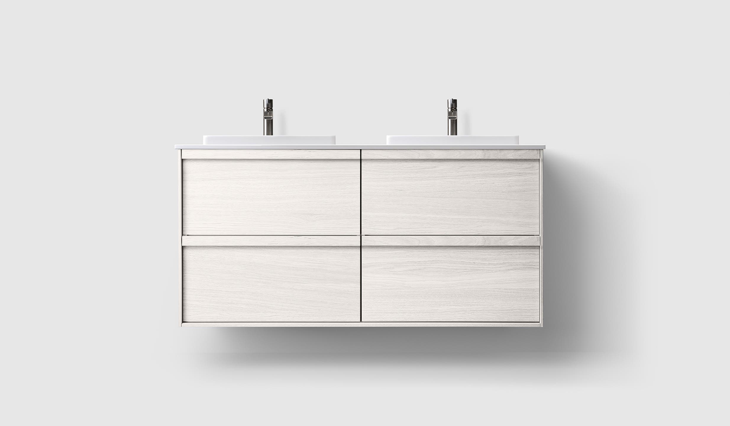 H2/120 - White Wood - White Solid