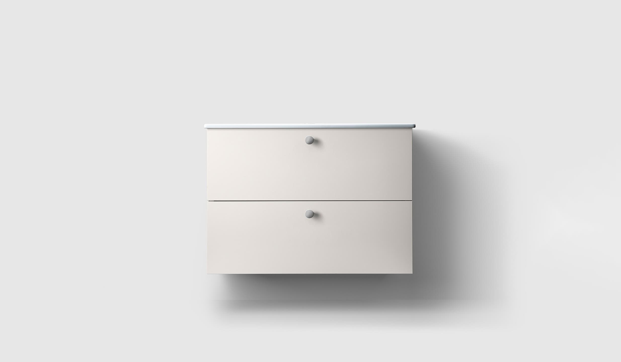 H3/80 - White - Porcelain - A2.01 Chrome