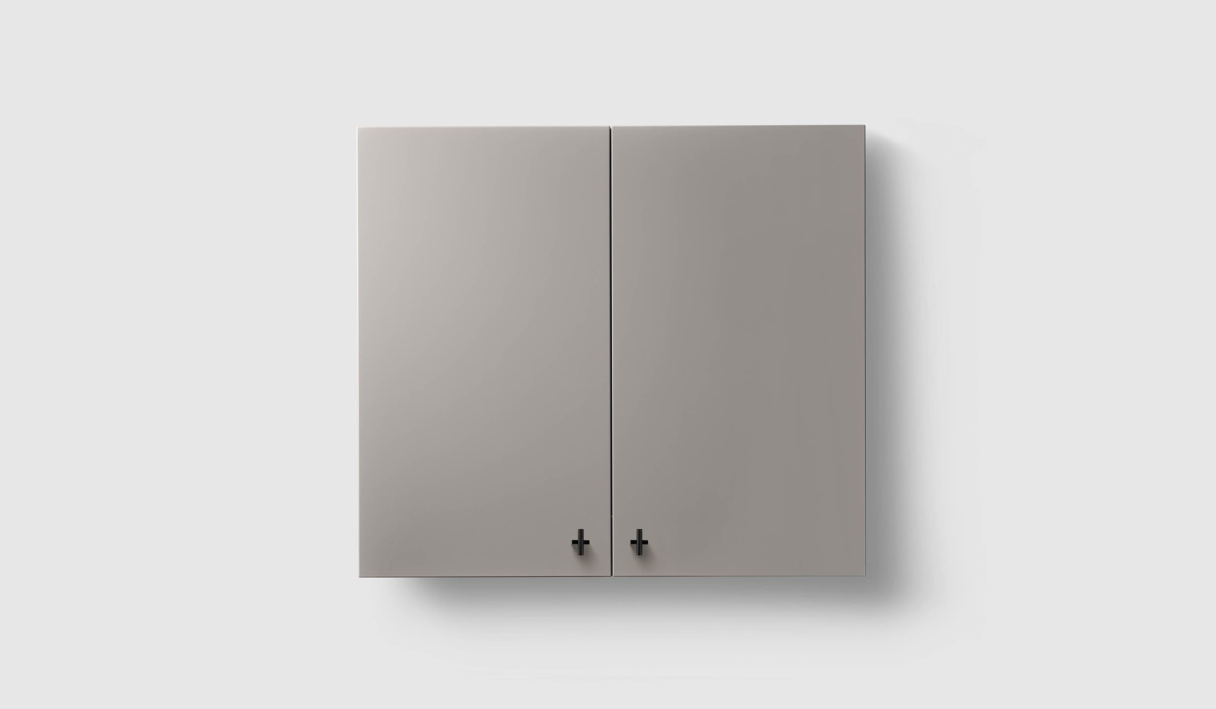 H3 C80 Warm Grey H3 Wall Cabinet