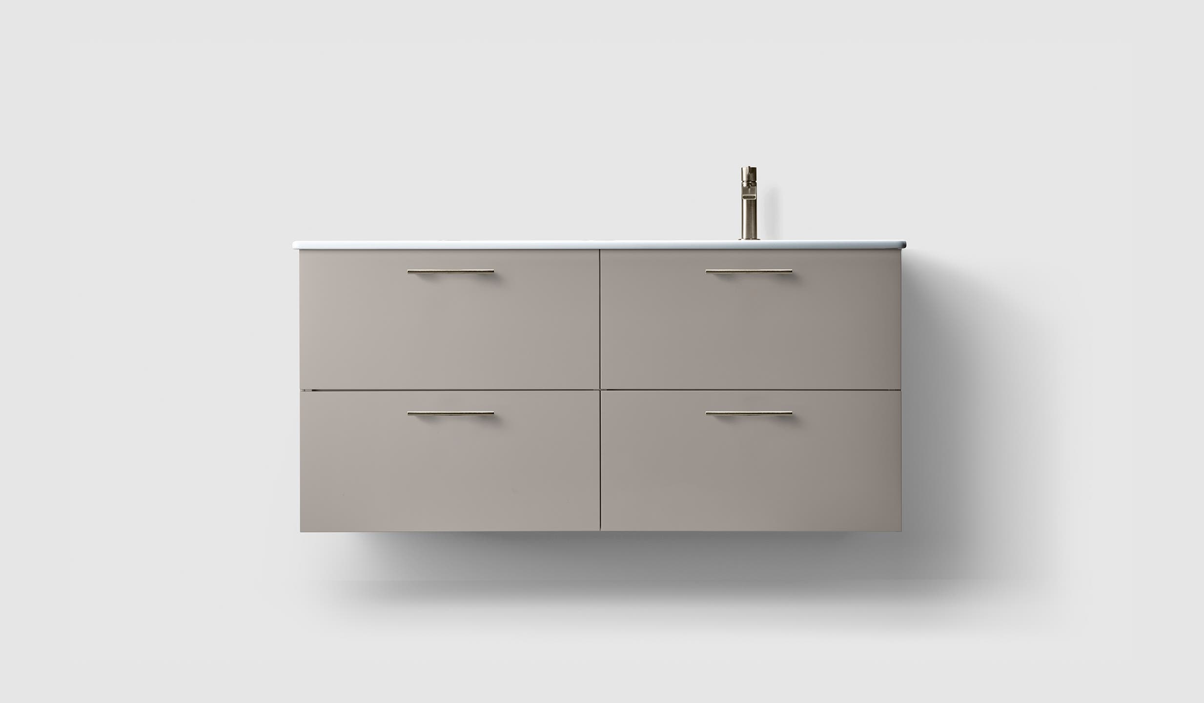 H3/120 - Warm Grey - Porcelain R - A2.05 Brushed Nickel