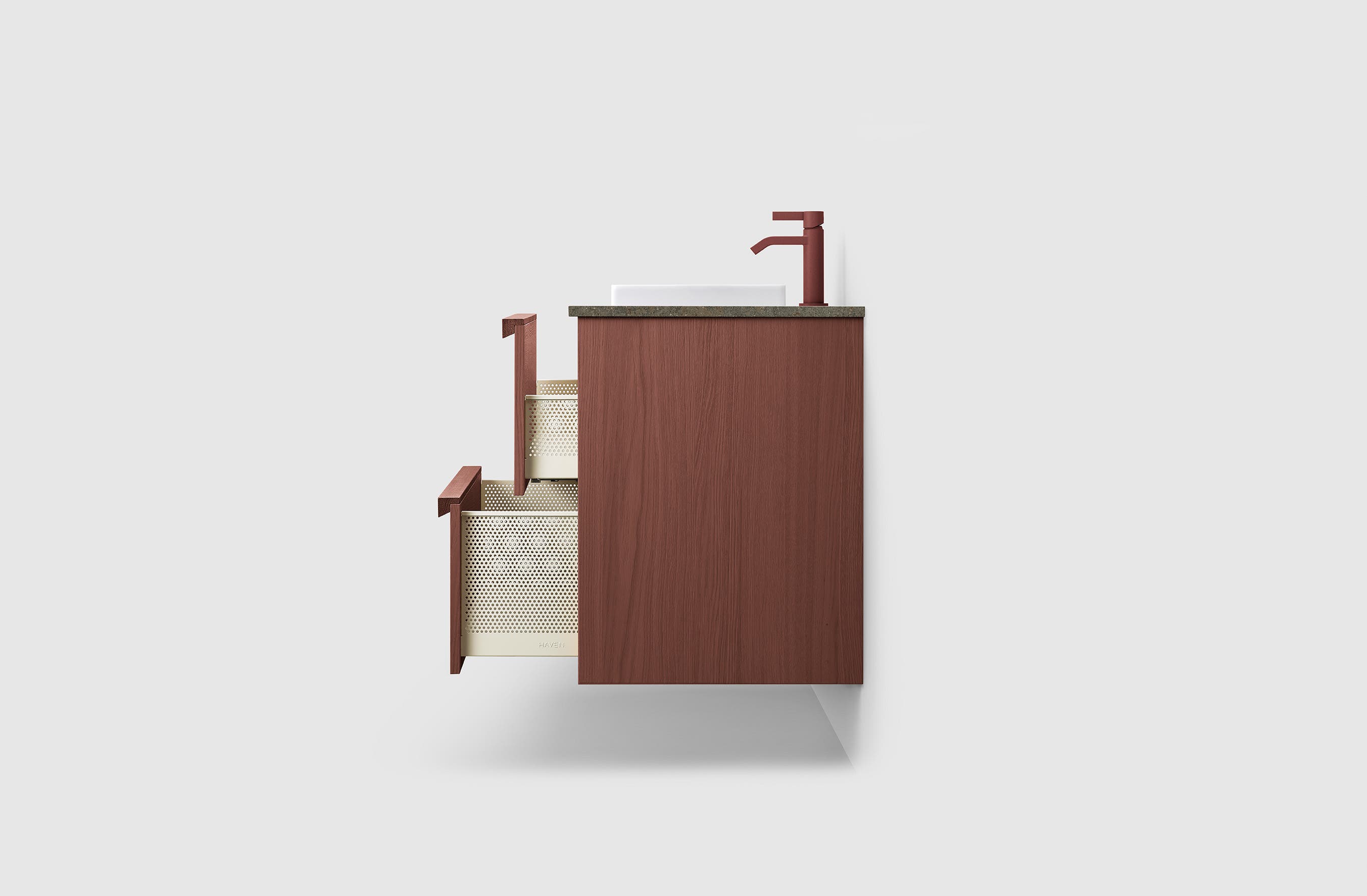 Toniton H2/80 - Reddish Brown - Porcelain