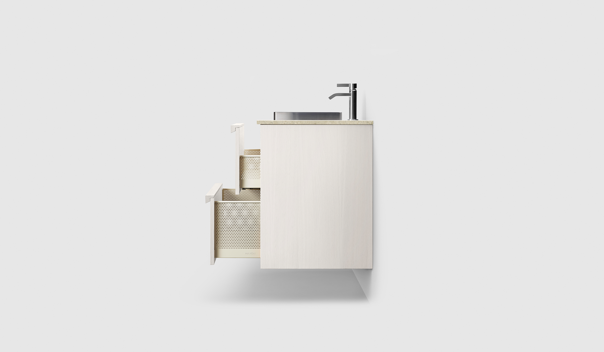 H2/100 - White Wood - NB/Stainless