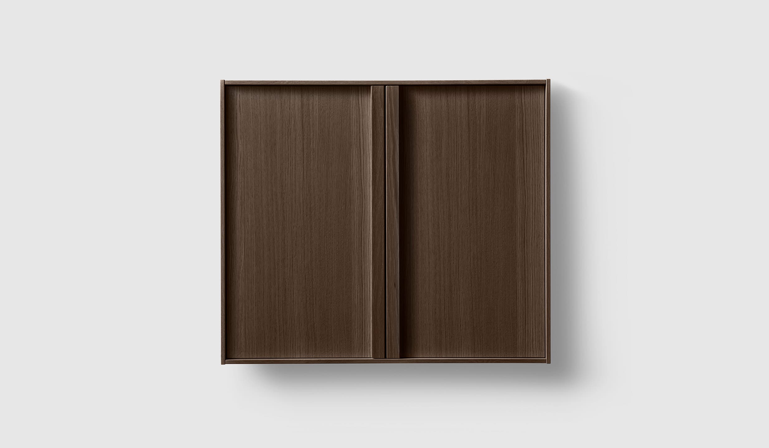 H2 C80 Smoked Oak Wood H2 Laundry Cabinet